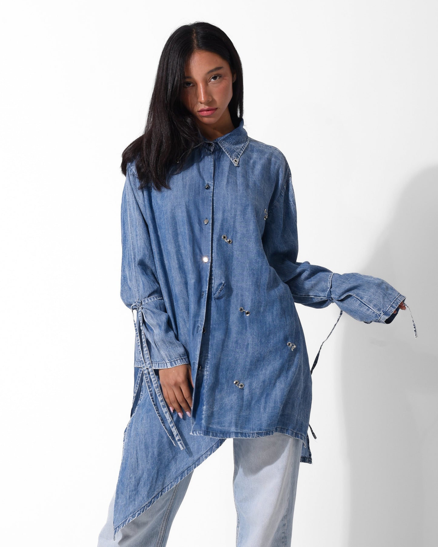 SkyLine Denim Chemise