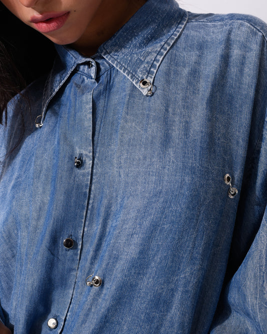 SkyLine Denim Chemise