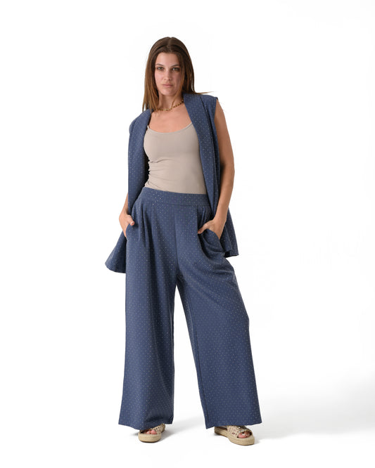 INDIGO EASE DENIM SET