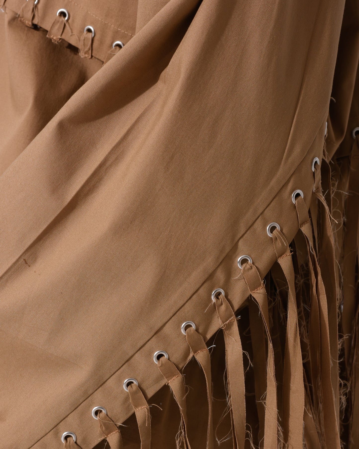 Sunflare fringe shirt (caffe)