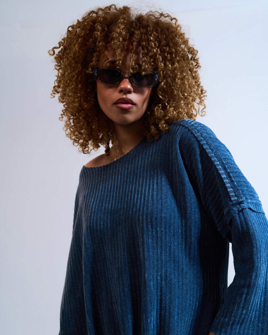Oversized Tunic Knitted Top