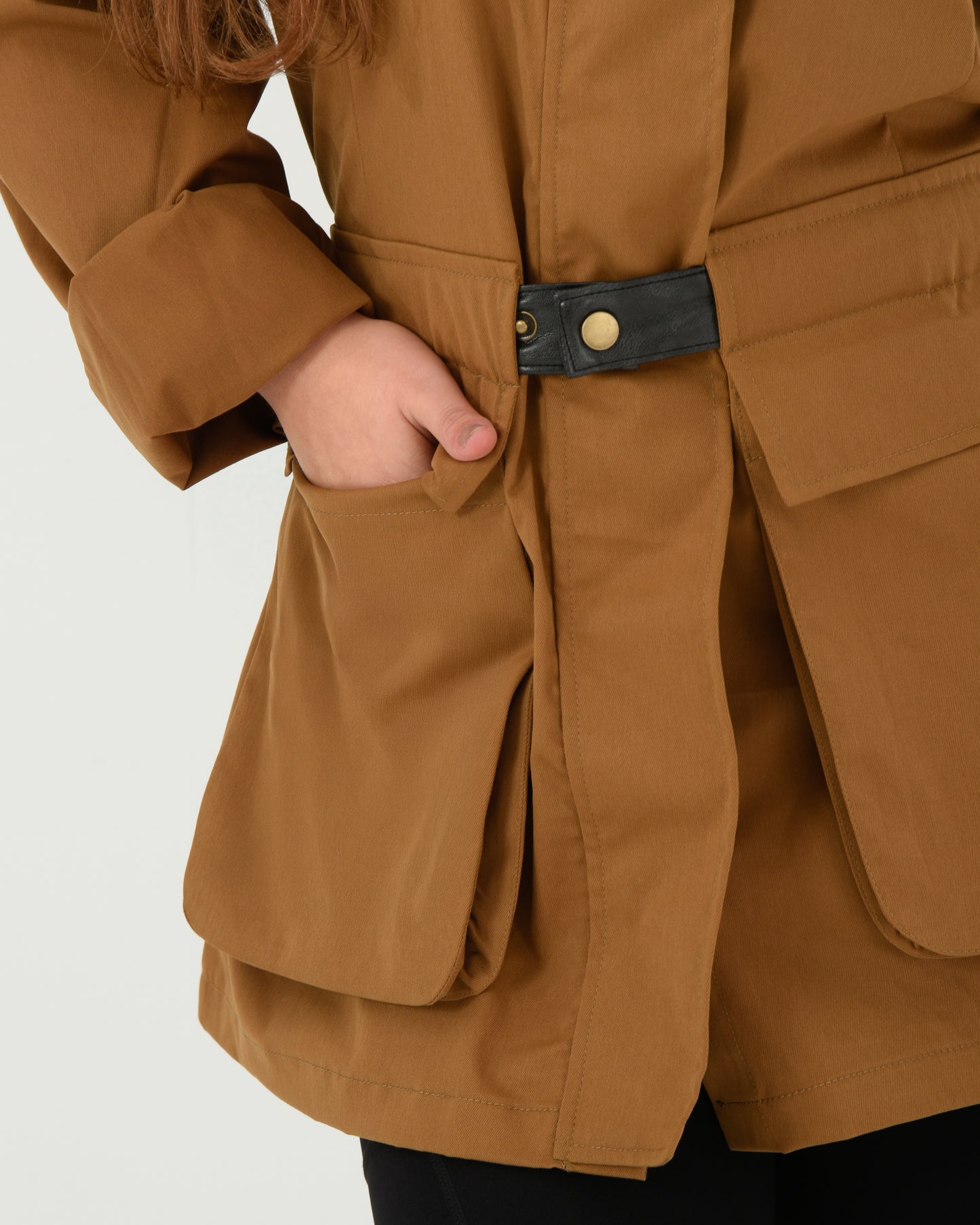 FROSTED BELTED JACKET