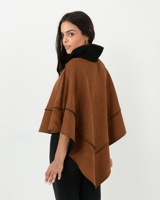 RIVA DOUBLE FACE WARM CAPE