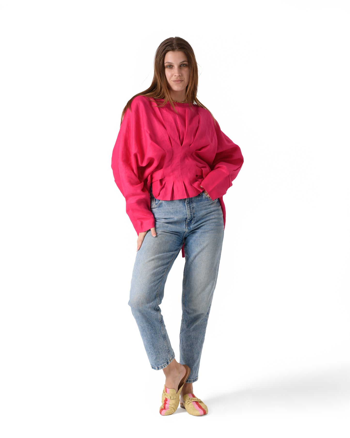 Sunbeam linen blouse