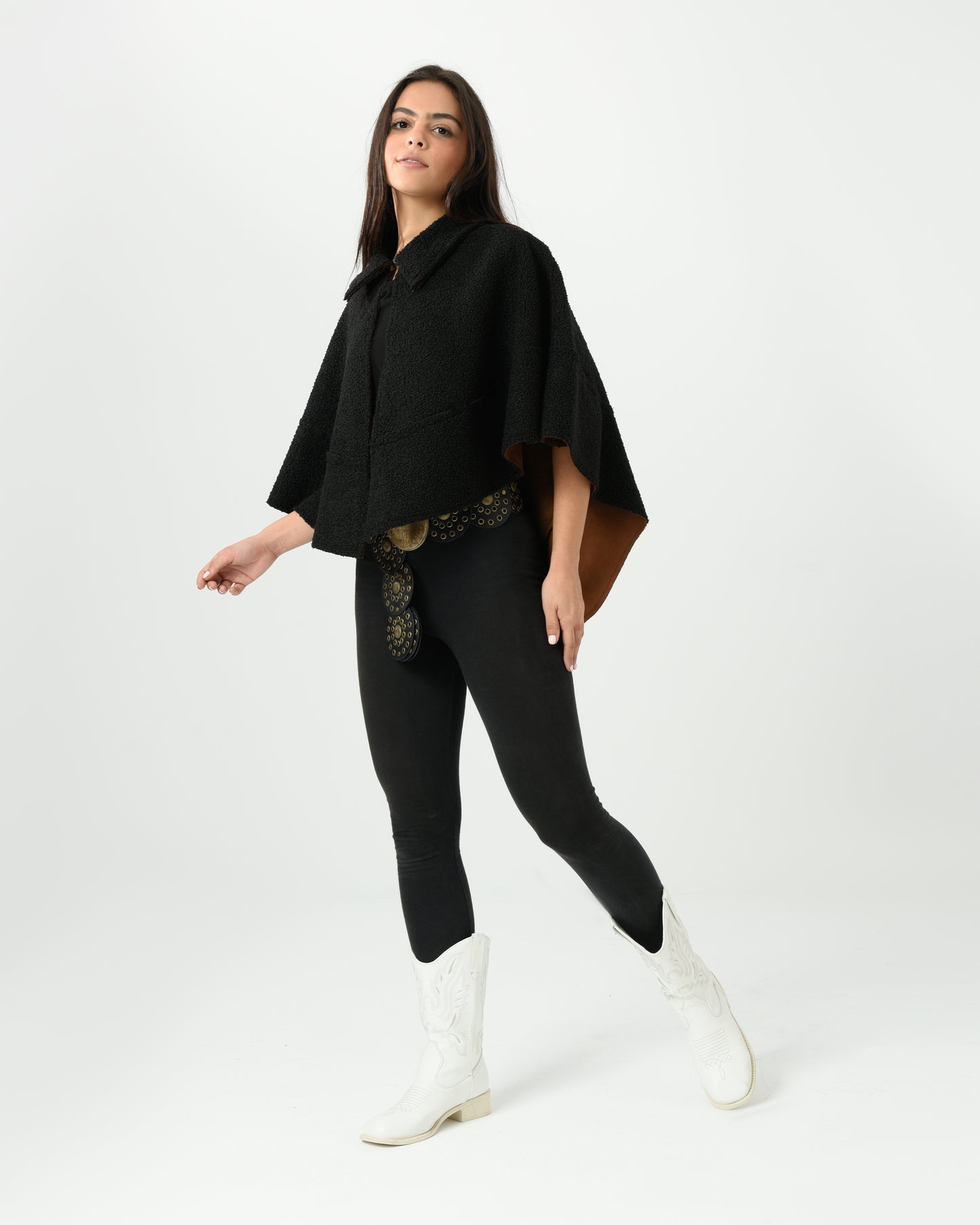 RIVA DOUBLE FACE WARM CAPE