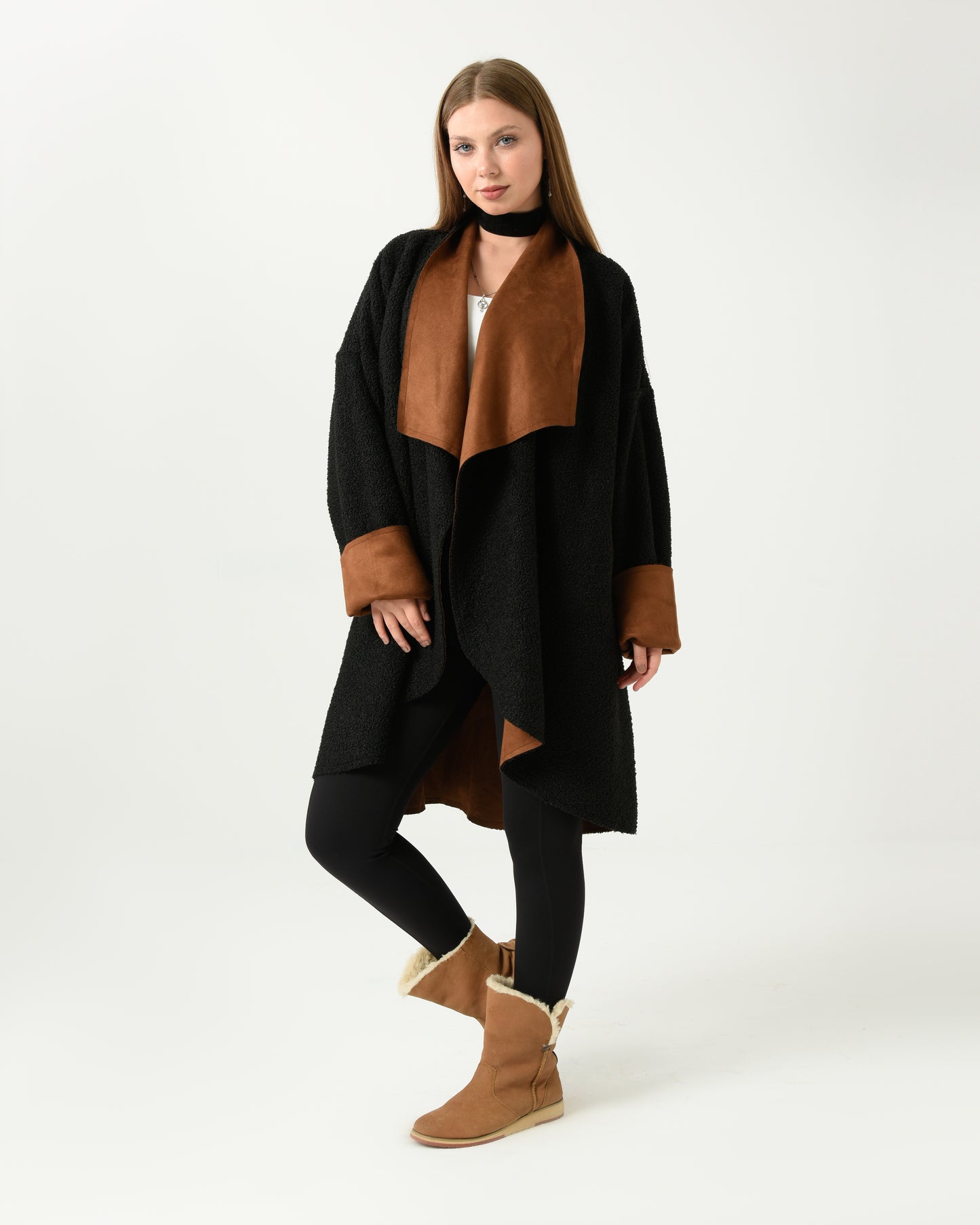 RIVA DOUBLE FACE LONG CARDIGAN