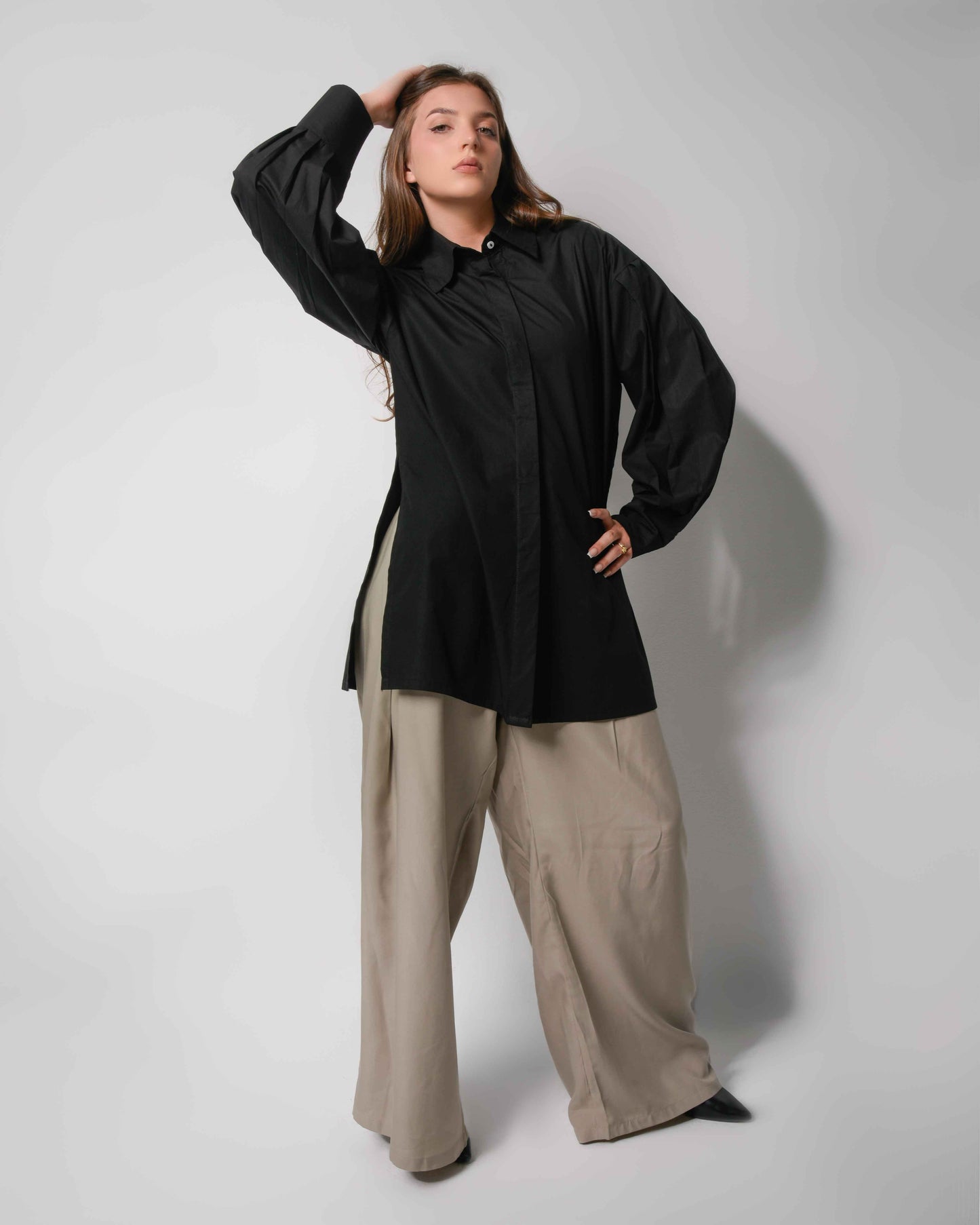 Puff sleeve shirt