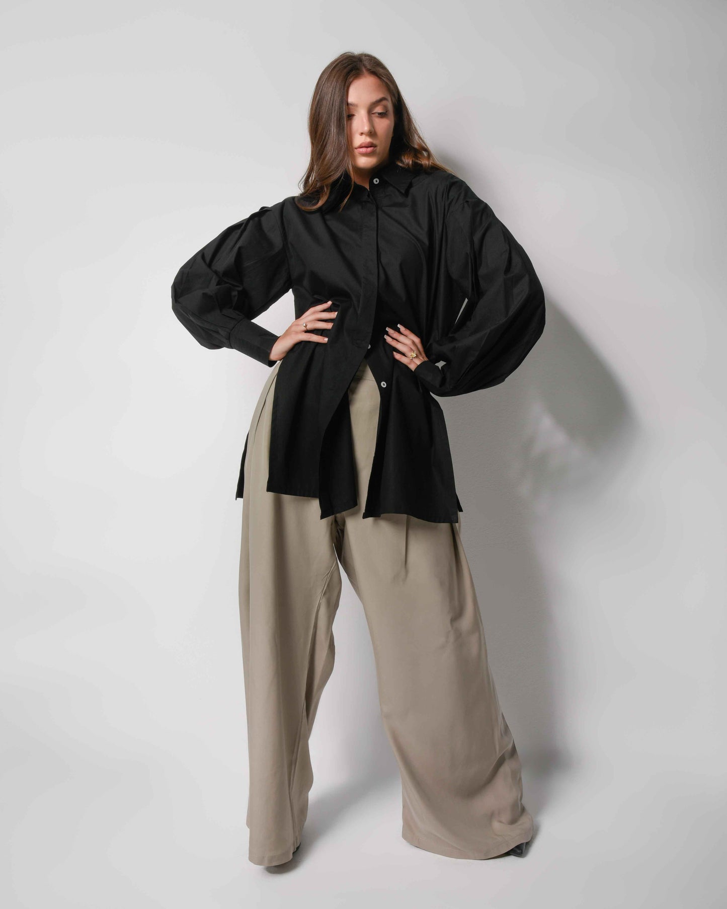 Puff sleeve shirt
