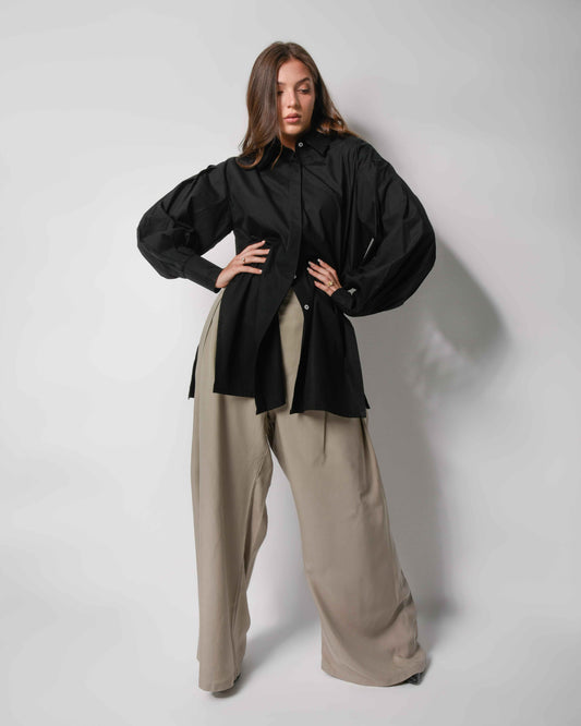 Puff sleeve shirt
