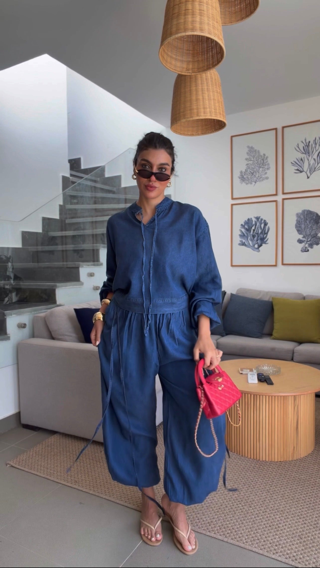 Pure denim set