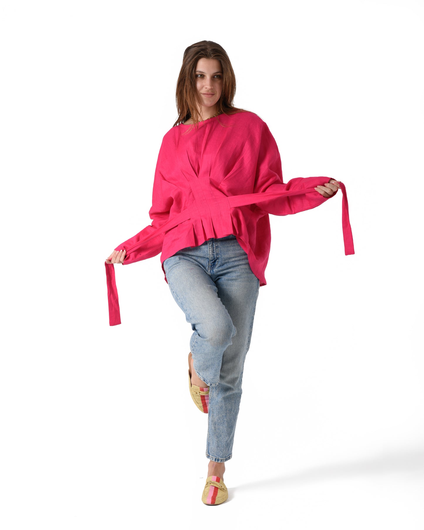 Sunbeam linen blouse