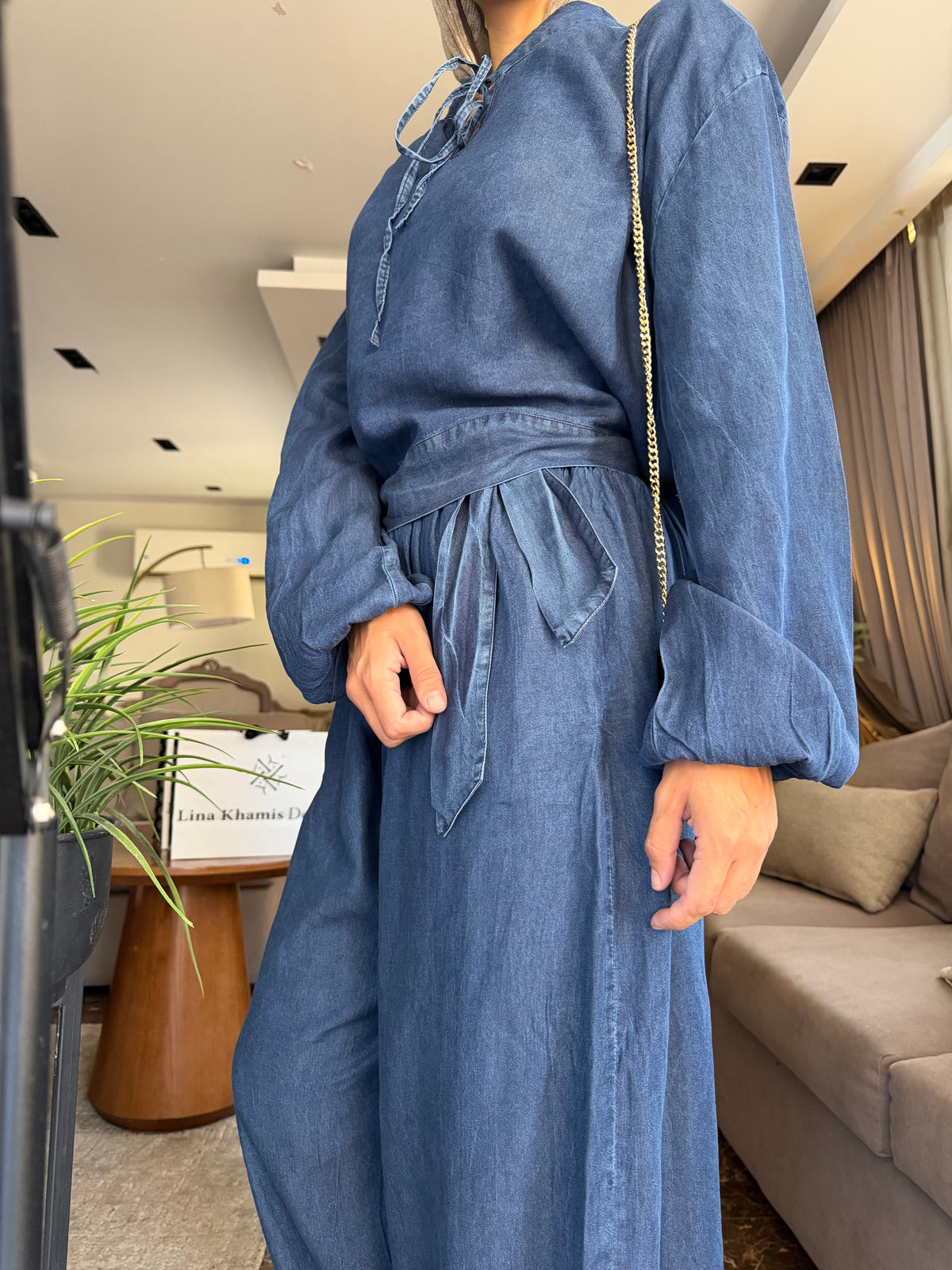 Pure denim set