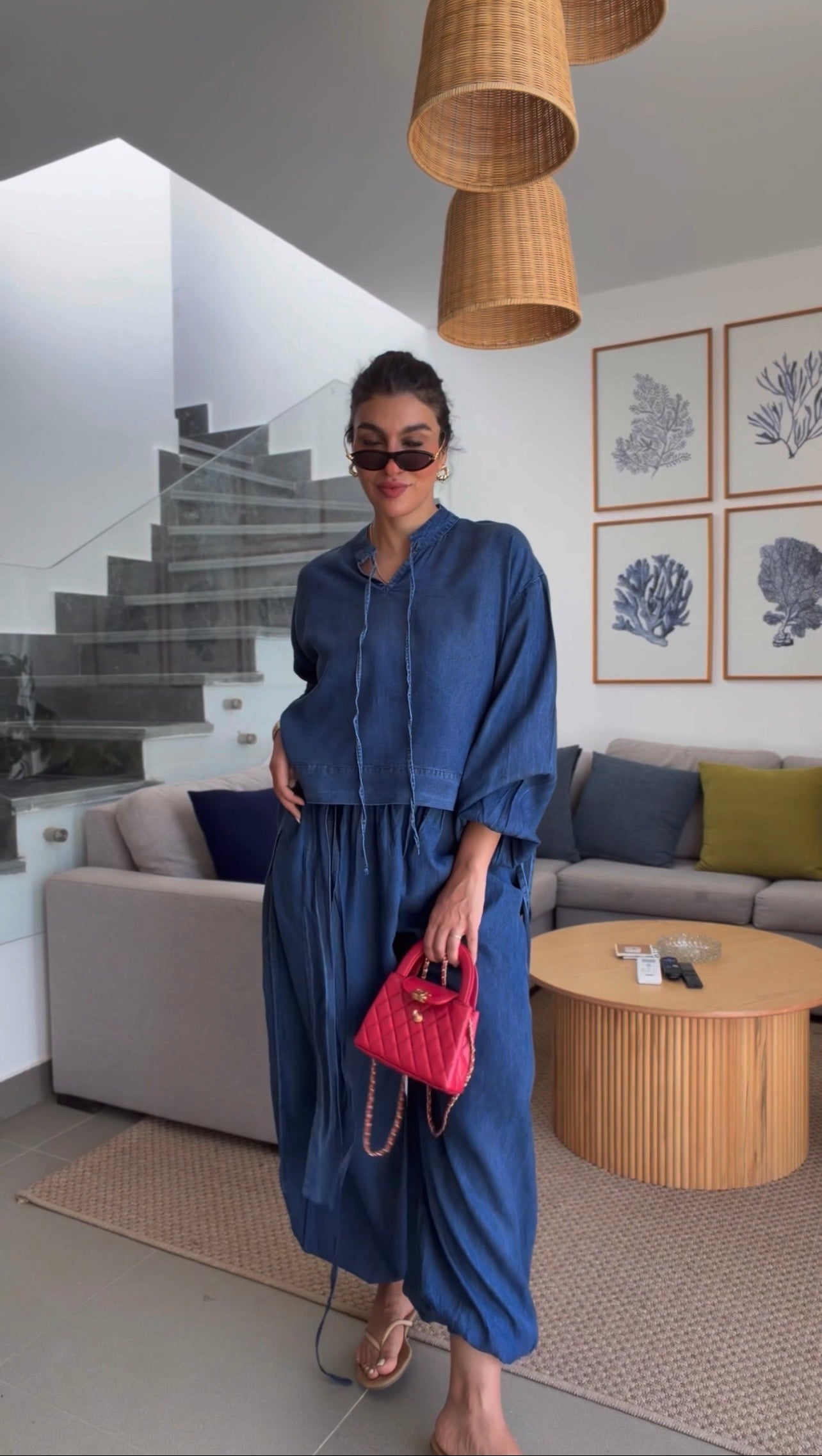 Pure denim set