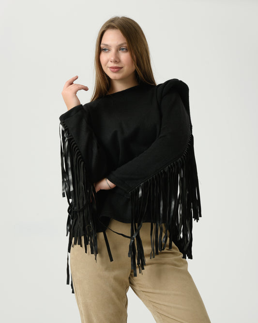 ECLIPSE FRINGE BLOUSE