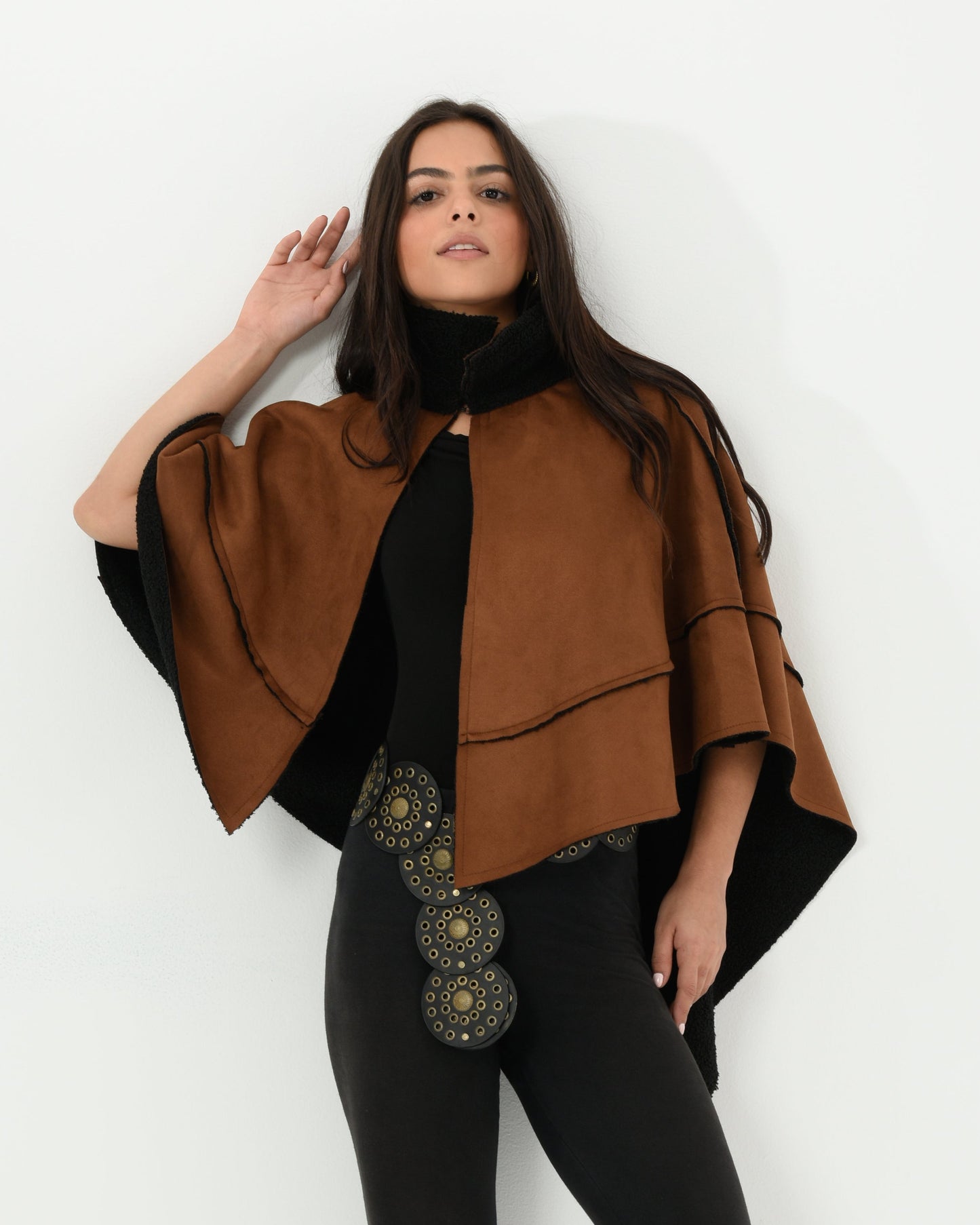 RIVA DOUBLE FACE WARM CAPE