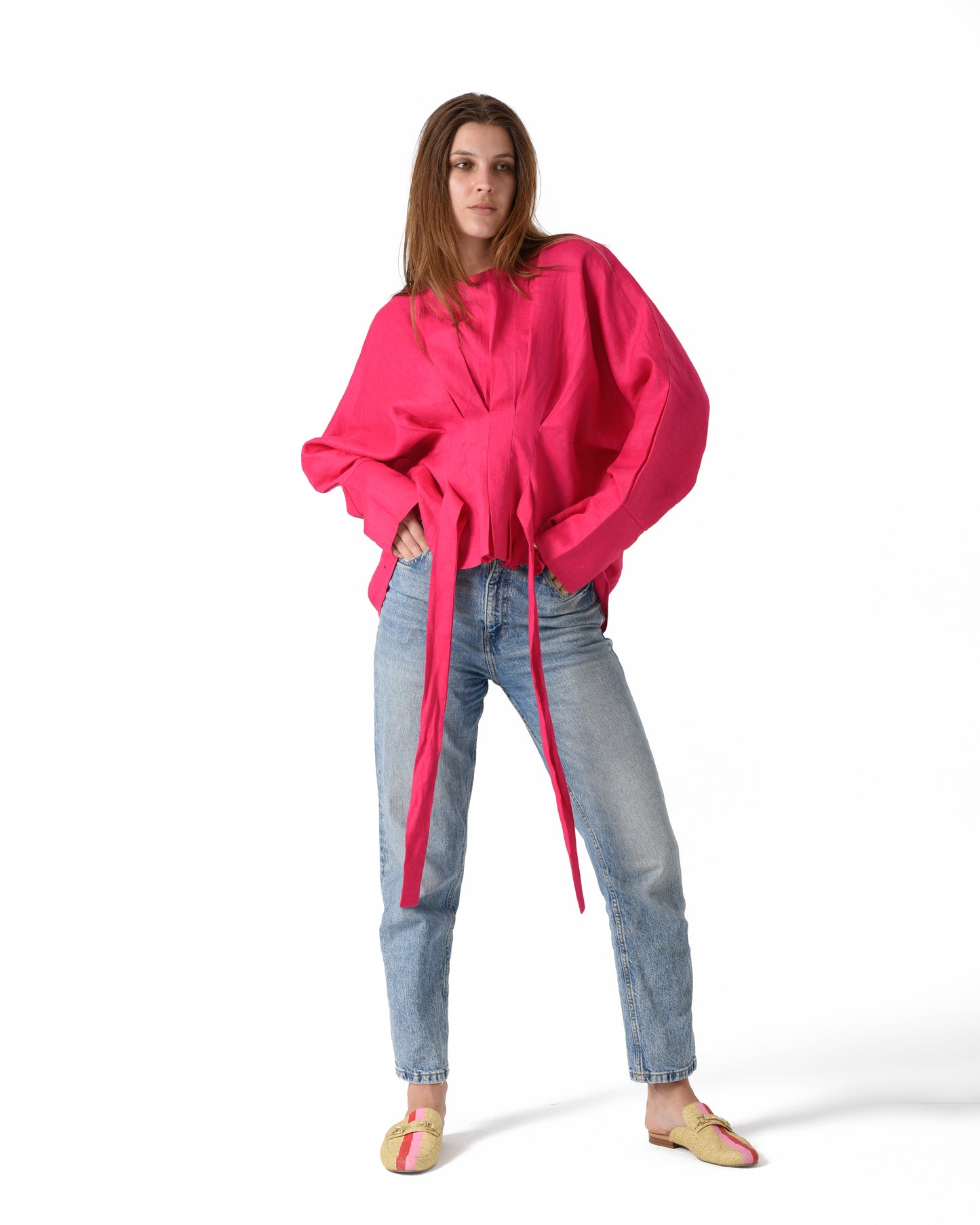 Sunbeam linen blouse