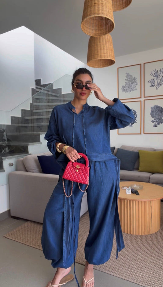 Pure denim set