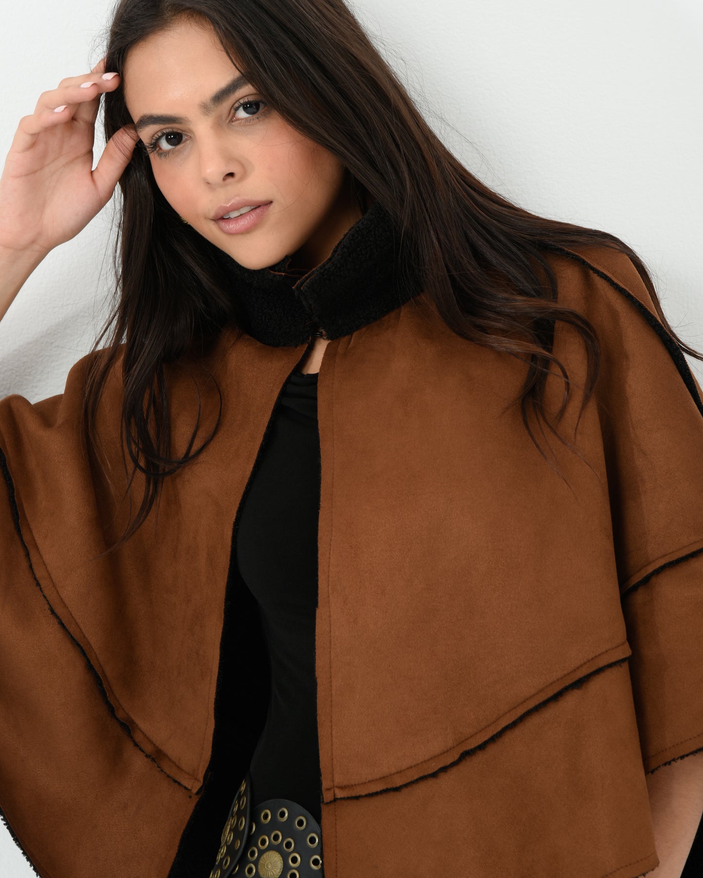 RIVA DOUBLE FACE WARM CAPE