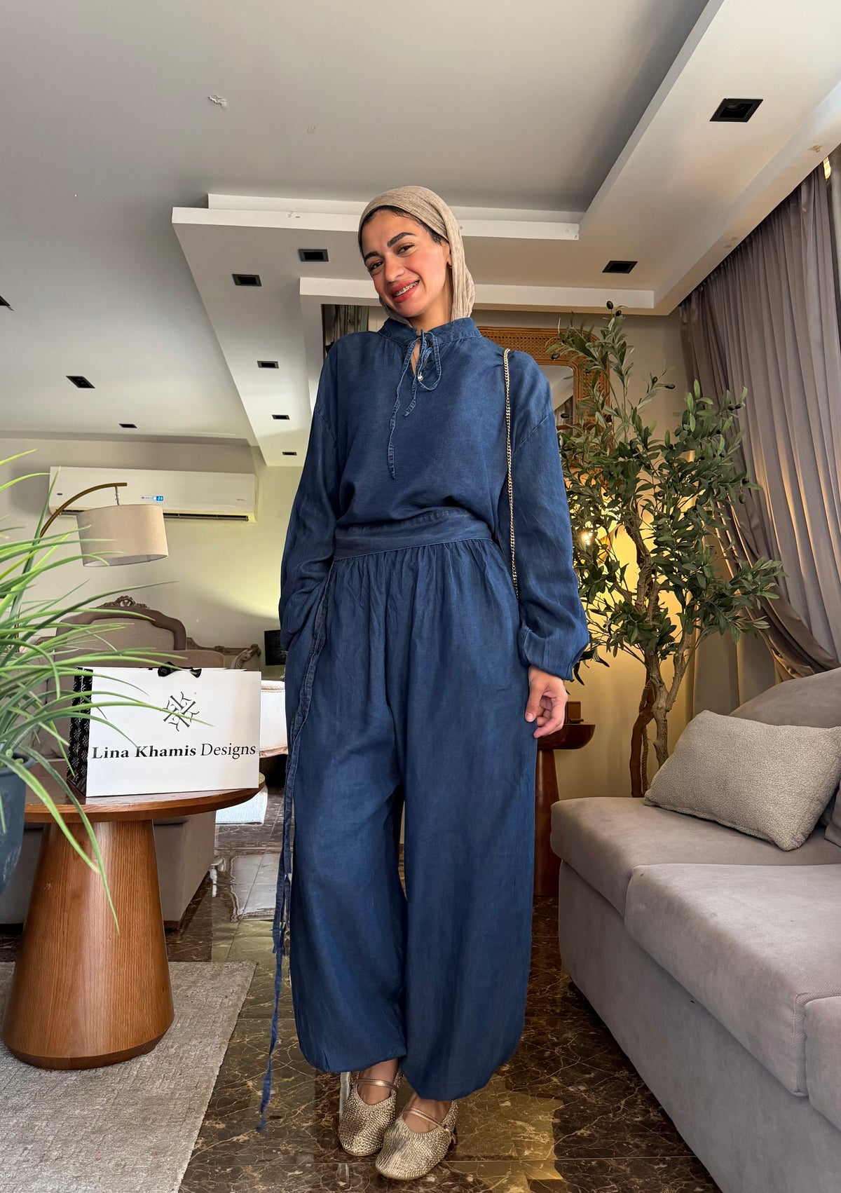 Pure denim set