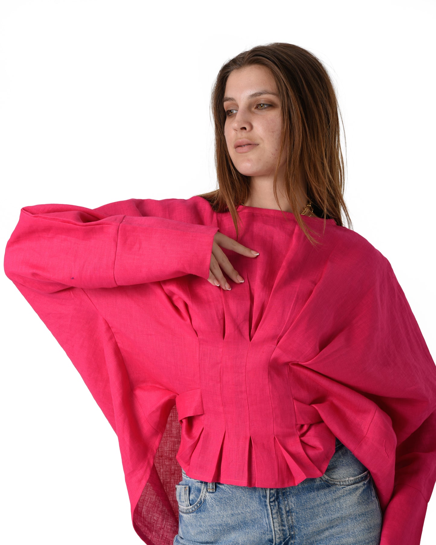 Sunbeam linen blouse