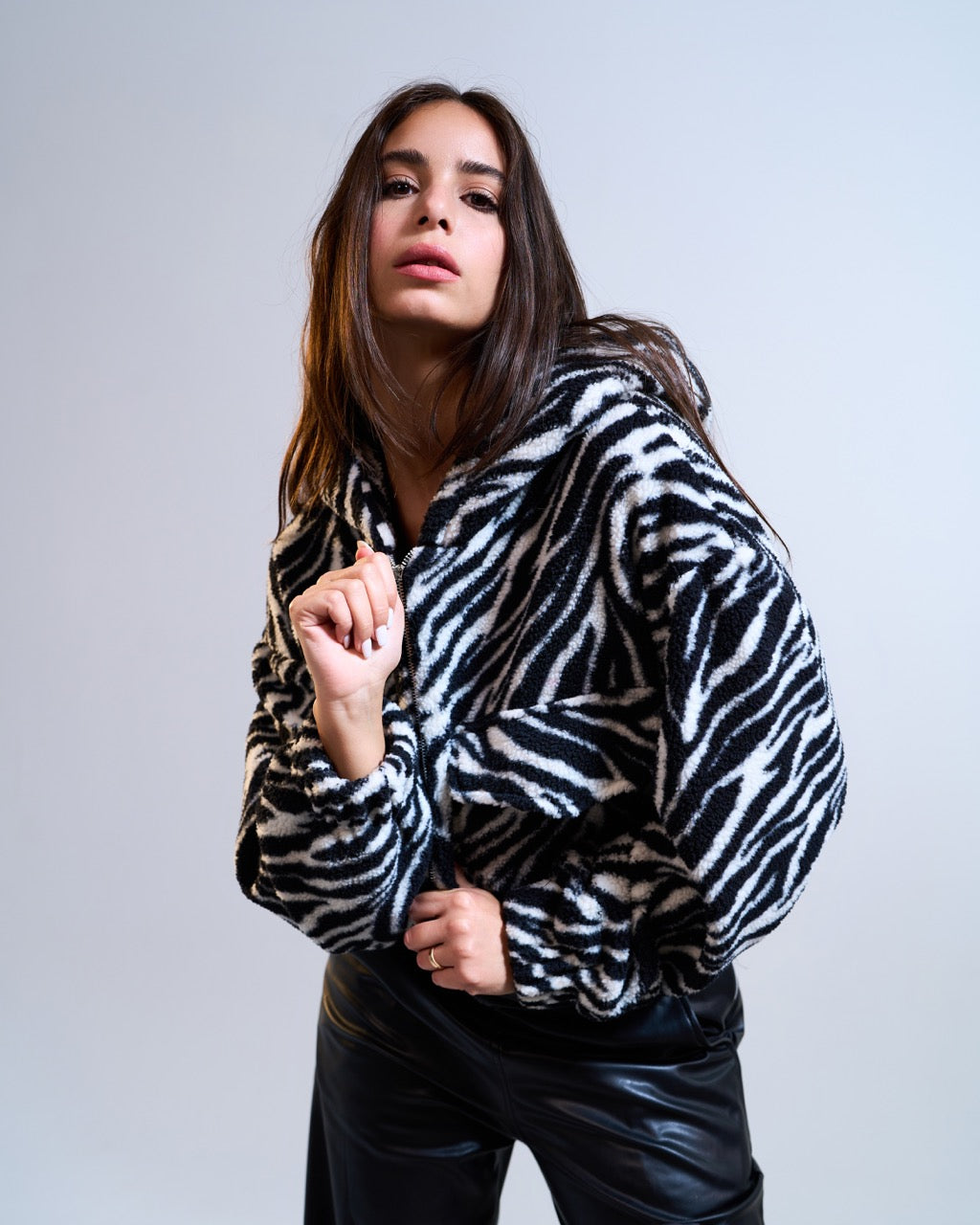 Zebra Short Jacket